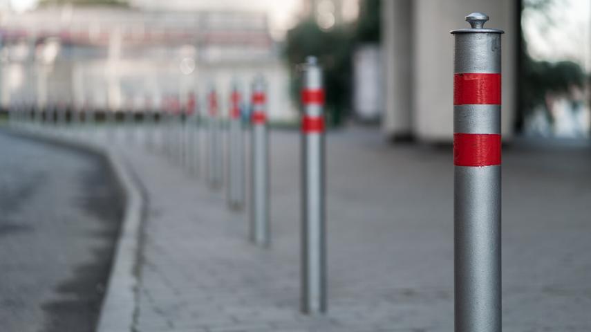 парковочные барьеры в Геленджике