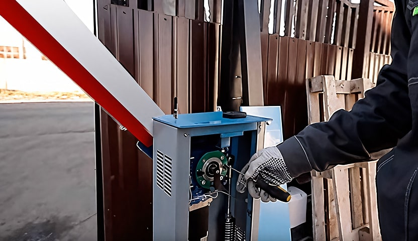 шлагбаумы в Геленджике